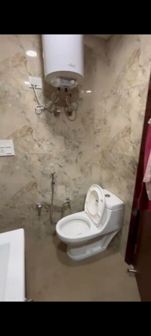 Bathroom in 3 BHK Builder Floor at Mahavir Enclave – for Sale