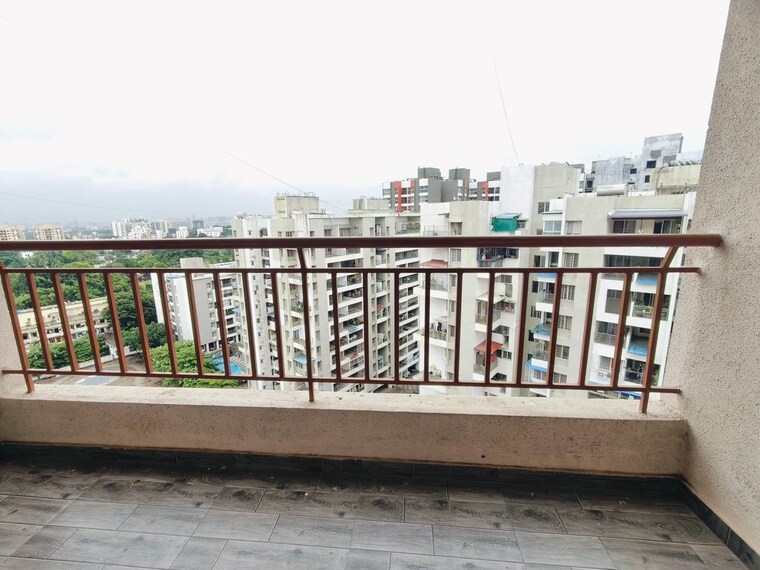 Balcony, pragati-serene 2 Bedroom 1050 Sq.Ft. Apartment In Nibm Annexe Pune 10615277