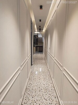 Building Lobby in 3 BHK Builder Floor at Malviya Nagar – for Rent