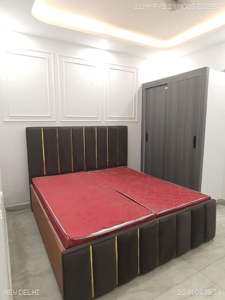 Bedroom, malviya nagar 3 Bedroom 1600 Sq.Ft. Builder Floor In Malviya Nagar Delhi 10615289