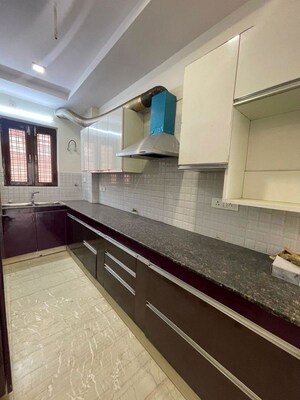 Kitchen in 3 BHK Builder Floor at Palam Vihar Residents Association, Palam Vihar – for Rent