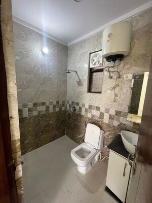 Bathroom in 3 BHK Builder Floor at Palam Vihar Residents Association, Palam Vihar – for Rent