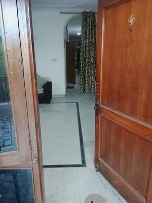 Balcony in 3 BHK Builder Floor at Malviya Nagar – for Rent