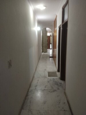 Building Lobby in 3 BHK Builder Floor at Malviya Nagar – for Rent