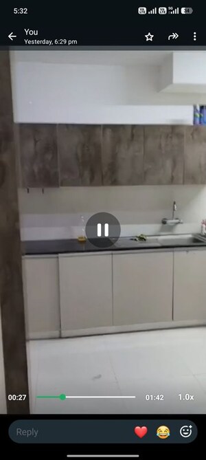 Bathroom in 2.5 BHK Apartment at Hiranandani Glen Ridge, Devinagar – for Rent