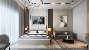 Living Room in 3 BHK Apartment at Ambala Highway – for Sale