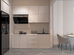 Kitchen in 3 BHK Apartment at Ambala Highway – for Sale