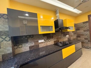 Kitchen in 4 BHK Builder Floor at Ansal Sushant Lok I, Sector 43 – for Rent