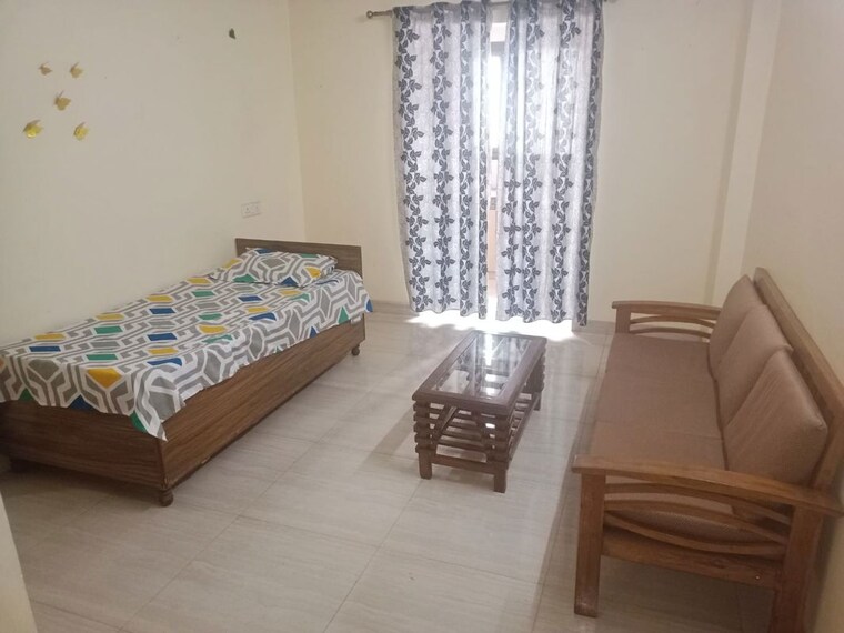 Living Room, sushant lok i 1 Bedroom 540 Sq.Ft. Builder Floor In Sushant Lok I Gurgaon 10615377