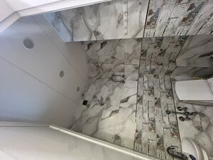 Bathroom in 3 BHK Builder Floor at Dwarka Mor – for Rent