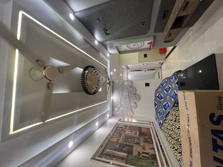 Living Room, dwarka mor 3 Bedroom 900 Sq.Ft. Builder Floor In Dwarka Mor Delhi 10615374