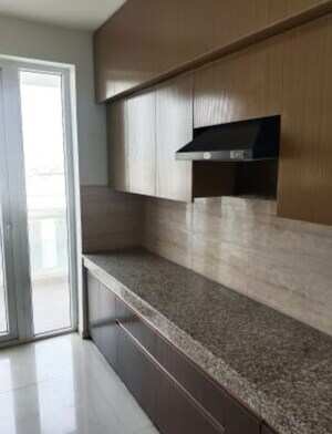 Kitchen in 3 BHK Apartment at Omaxe Royal Residency Faridabad, Sector 79 – for Rent
