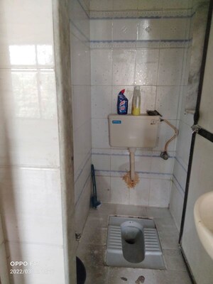 Bathroom in 1 RK Apartment at Satyanarayan CHS, Chunabhatti – for Rent