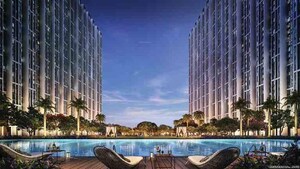 Swimming Pool in 2 BHK Apartment at Raymond Ten X Habitat, Pokhran Road No Two – for Sale
