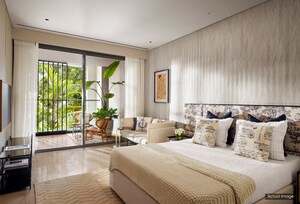 Bedroom in 2 BHK Apartment at Raymond Ten X Habitat, Pokhran Road No Two – for Sale