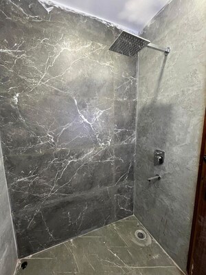 Bathroom in 3 BHK Builder Floor at Sushant Lok I – for Rent