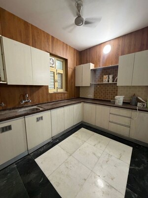 Kitchen in 3 BHK Builder Floor at Vipul Square, Sushant Lok I – for Rent