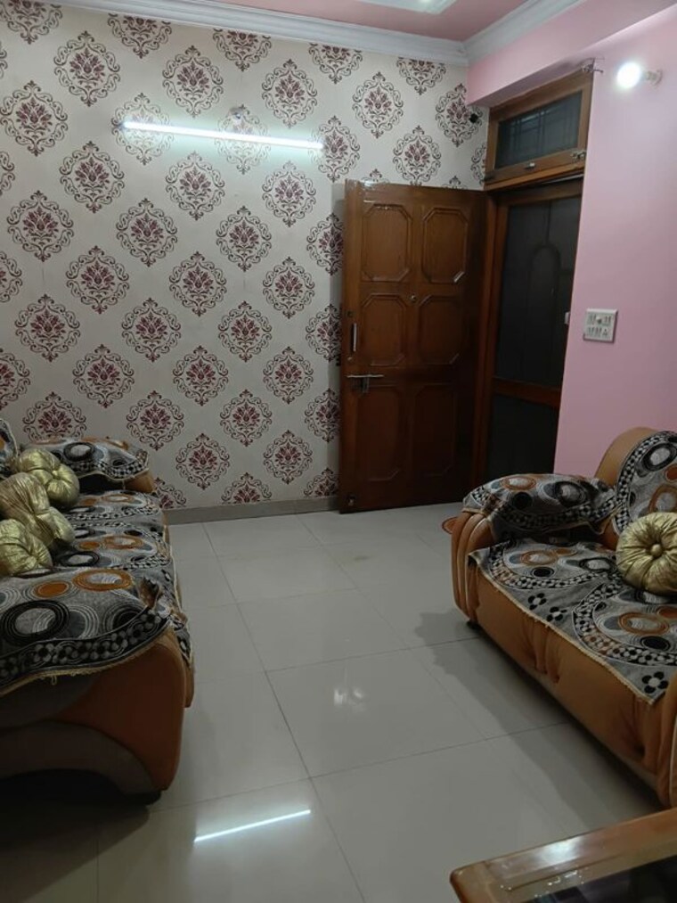 Living Room, indian-infra-rohit-tower 1 Bedroom 800 Sq.Ft. Apartment In Vikas Nagar Lucknow 10615417