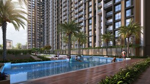 Swimming Pool in 3 BHK Apartment at Thane West – for Sale