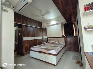 Bedroom in 2 BHK Apartment at Bhoomi Trivas CHS Ltd, Kharghar – for Rent