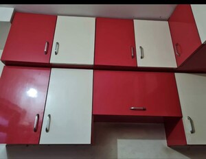 Kitchen in 1.5 BHK Apartment at Green Square, Kasarvadavali – for Rent