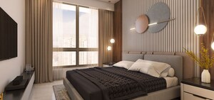 Bedroom in 2 BHK Apartment at Hiranandani Estate – for Sale