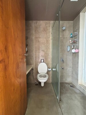 Bathroom in 2 BHK Apartment at JP Decks, Goregaon East – for Rent