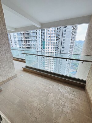 Balcony in 2.5 BHK Apartment at Prestige Siesta, Mulund West – for Rent