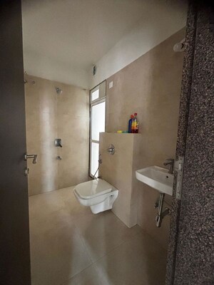 Bathroom in  Apartment at Puranik City Reserva, Ghodbunder Road – for Rent