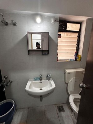 Bathroom in Studio Apartment at Baner – for Rent