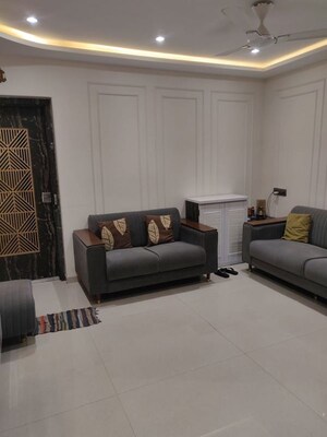 Living Room in 2 BHK Apartment at Cosmos Springs Angel, Ghodbunder Road – for Rent