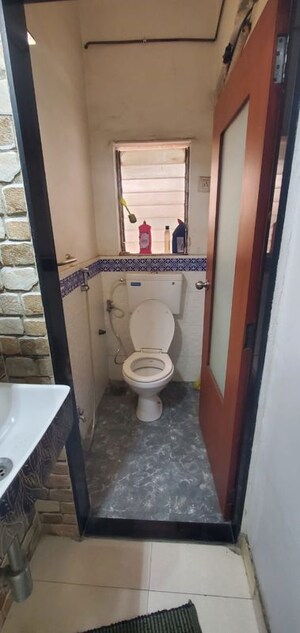 Bathroom in 2 BHK Apartment at Kavesar – for Rent