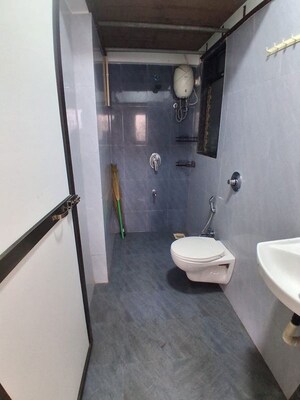 Bathroom in 1 BHK Apartment at Triveni Apartments Tilak Nagar, Tilak Nagar – for Rent