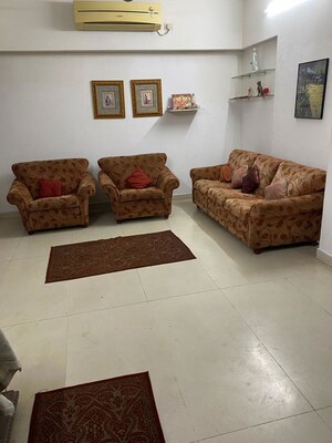 Hall in 3 BHK Apartment at Lodha Splendora, Ghodbunder Road – for Rent
