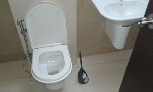 Bathroom in 3 BHK Apartment at Lodha Splendora, Ghodbunder Road – for Rent
