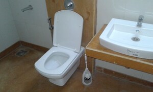 Bathroom in 3 BHK Apartment at Lodha Splendora, Ghodbunder Road – for Rent
