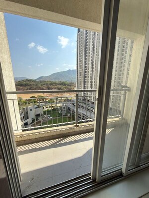 Balcony in 2 BHK Apartment at Godrej Emerald, Ghodbunder Road – for Rent