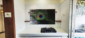 Kitchen in 2 BHK Apartment at Soham Tropical Lagoon, Ghodbunder Road – for Rent