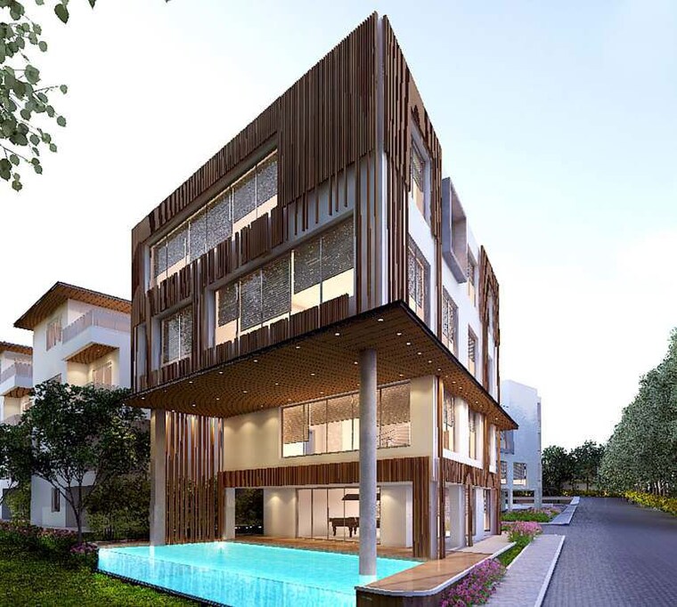 Exterior View, manomay-mirai-mist 4 Bedroom 7972 Sq.Ft. Villa In Kokapet Hyderabad 10615610