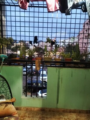 Balcony in 3 BHK Apartment at Ds Max Serenity Nest, Btm Layout – for Sale