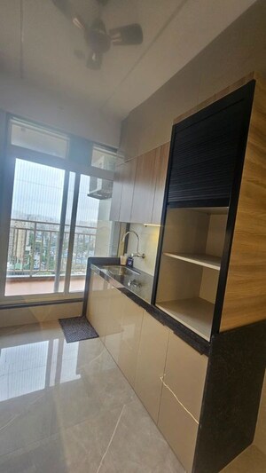Kitchen in 3 BHK Apartment at NG Grand Plaza, Ghansoli – for Rent