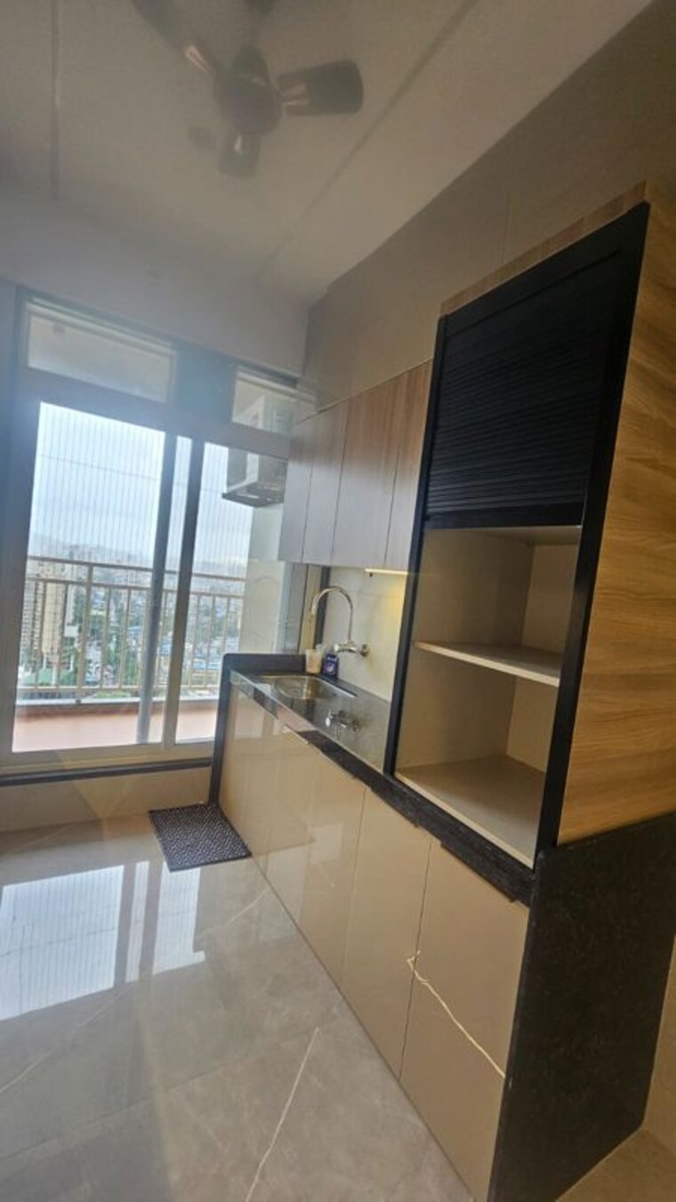 Kitchen, ng-grand-plaza 3 Bedroom 1000 Sq.Ft. Apartment In Ghansoli Navi Mumbai 10615635