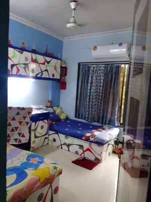Bedroom in 2 BHK Apartment at Akashganga Complex Kavesar, Kavesar – for Rent