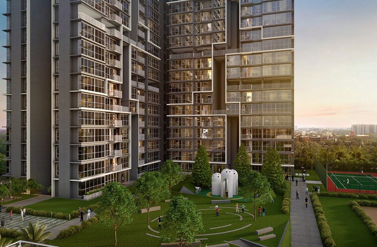 Exterior View, tata-serein 3 Bedroom 1140 Sq.Ft. Apartment In Pokhran Road No Two Thane 10615648
