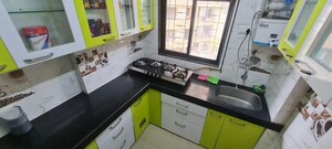 Kitchen in 1 BHK Apartment at Squarefeet Grand Square, Anand Nagar – for Rent