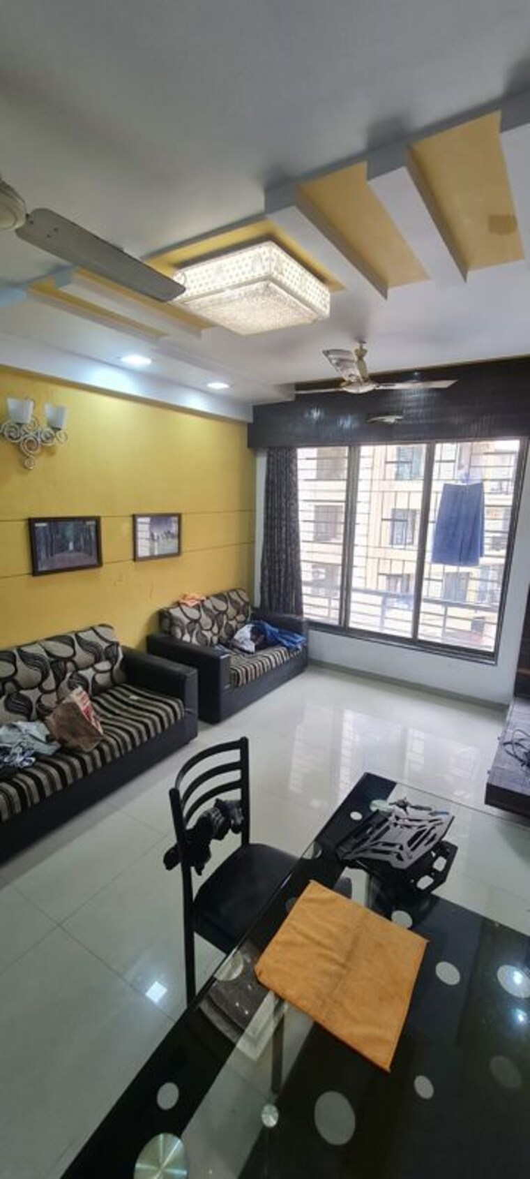 Living Room, squarefeet-grand-square 1 Bedroom 600 Sq.Ft. Apartment In Anand Nagar Thane 10615651