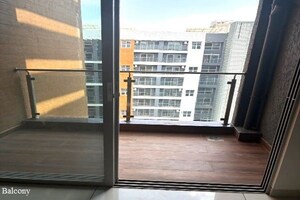 Balcony in 3.5 BHK Apartment at Gera Planet Of Joy, Kharadi – for Rent
