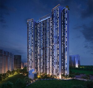 2 BHK Apartment – Exterior View View at Rustomjee Uptown Urbania, Majiwada - for Sale