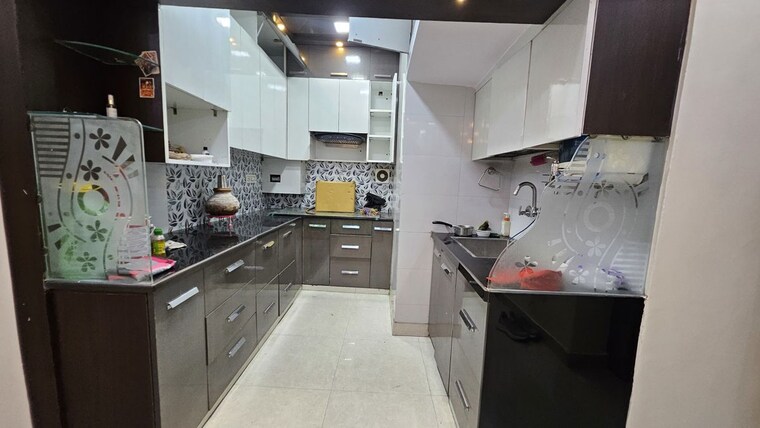 Kitchen, dilshad colony 2 Bedroom 850 Sq.Ft. Builder Floor In Dilshad Colony Delhi 10605046
