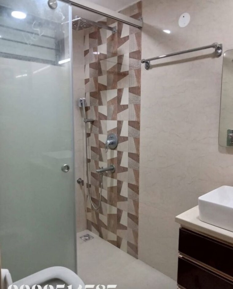 Bathroom, saket 4 Bedroom 1950 Sq.Ft. Apartment In Saket Delhi 10615688